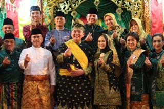 Aspidmil Kejati Riau Menghadiri Kegiatan Penganugrahan Gelar Adat Datuk Seri Jaya Perkasa Setia Nege